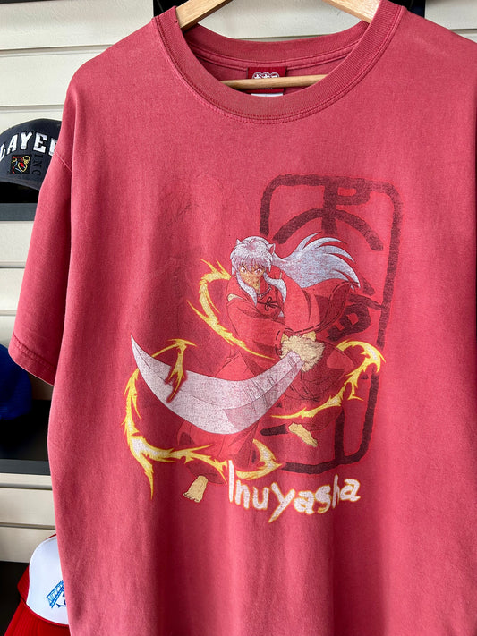 2003 Inuyasha Anime Promo T-Shirt. Size Large